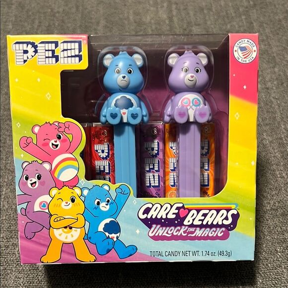 PEZ Care Bears Gift Set Share & Grumpy Bear 2022 Collectible NIB‎ - Picture 1 of 5